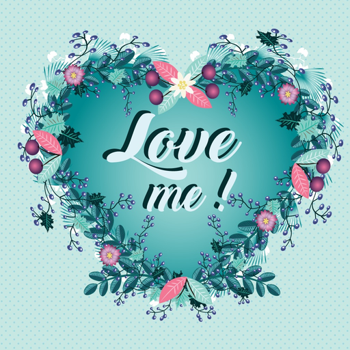 Floralgraphy Love Sticker app icon