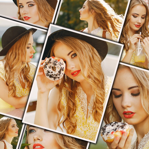 Photo collage maker & editor app icon
