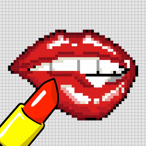 Color by number ◦◦ app icon