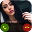 Fake phone call from girl icon
