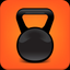 Kettlebell workout for home icon
