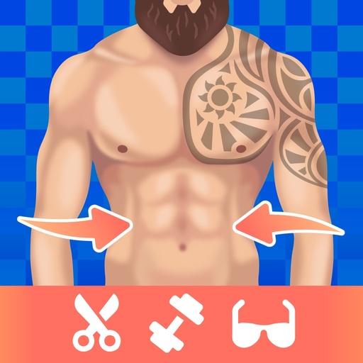 Retouch Men: Body Tune Editor app icon