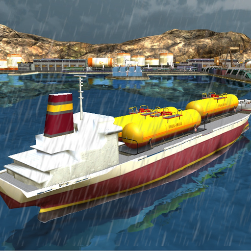 Oil Tanker Cargo Ship Sim 3D app icon