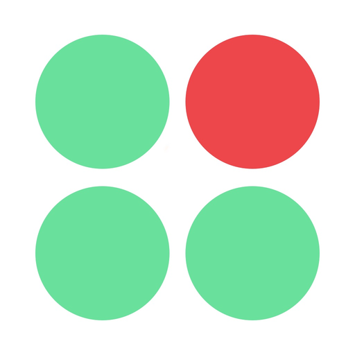 Tic Tac Toy - flat tic-tac-toe app icon