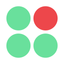 Tic Tac Toy - flat tic-tac-toe icon