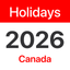 Canada Statutory Holidays 2026 icon