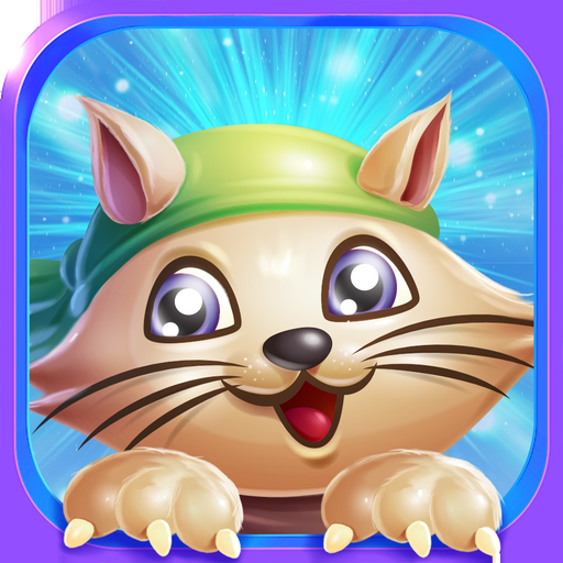 Toon Cat Town: Pop Crush Blast app icon