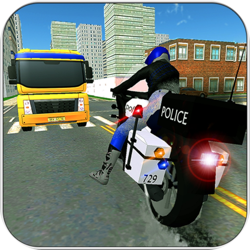 Police Bike Criminals Chase app icon