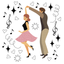 French Dancing Girl icon