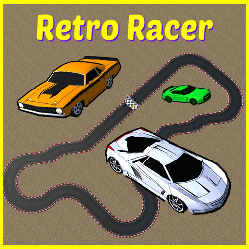 Retro Racer arcade race game app icon