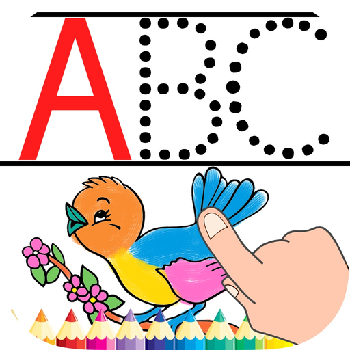ABC Writing & Animals Coloring app icon