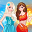 Ice & Fire Princess Dress Up icon