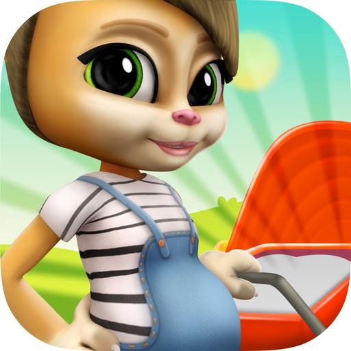 Pregnant Talking Cat Emma app icon