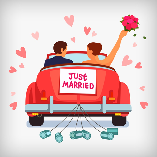 Wedding Party Sticker app icon