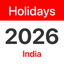 India Public Holidays 2026 icon