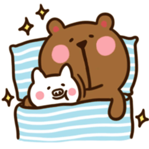 Bear Love Pig Stickers app icon