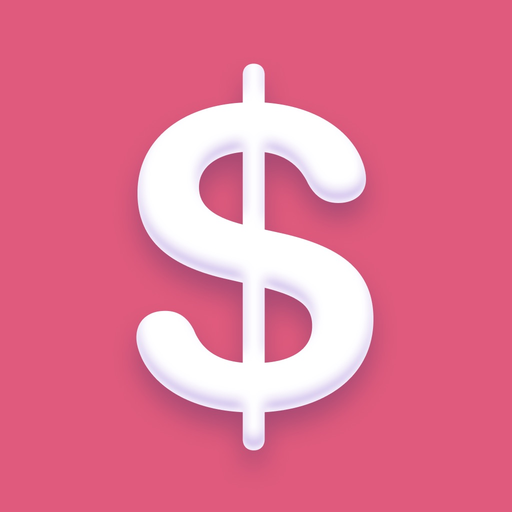 Currency converter, money app icon