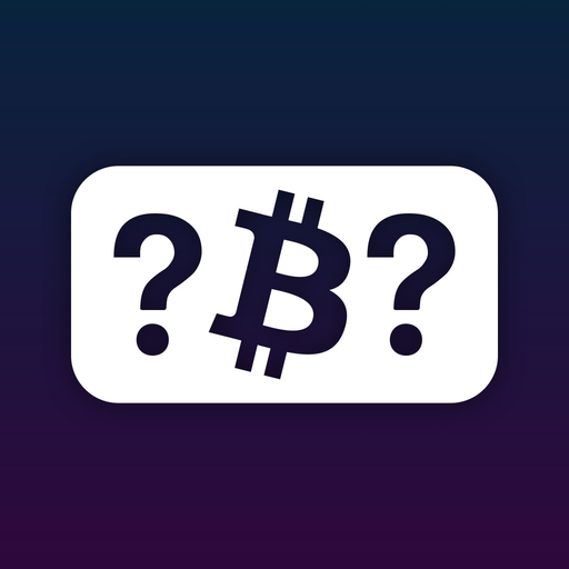 Bitcoin Price Guess Quiz app icon