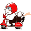 Cute Dog Father & Son icon