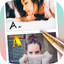 Draw and add text to photos icon