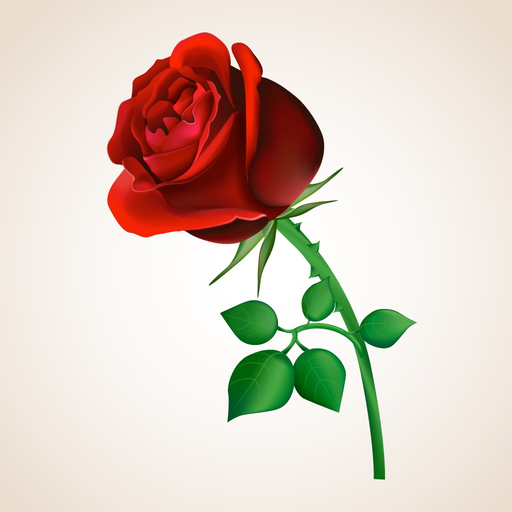 Animated Rose Day Stickers app icon