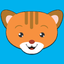 Cute tiger - stickers & emoji icon