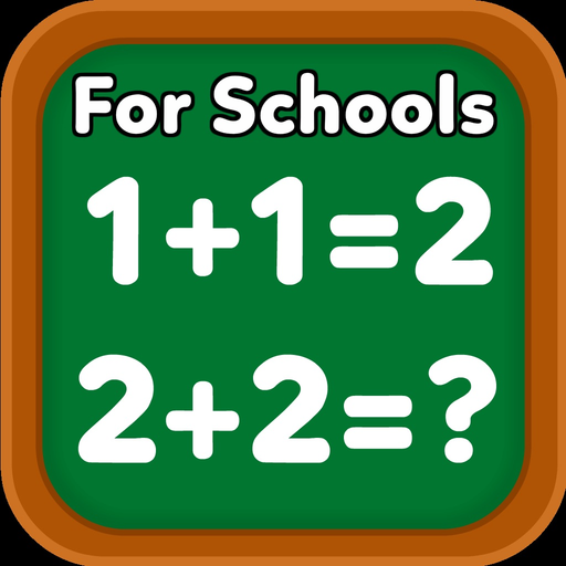 Math Games For Kids: School app icon