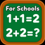 Math Games For Kids: School icon
