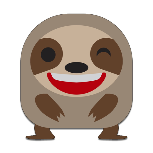 Sloth  - best stickers & emoji app icon