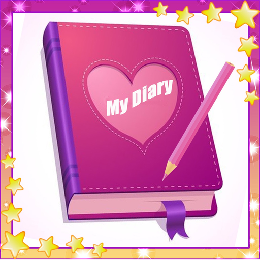 Diary with lock app icon