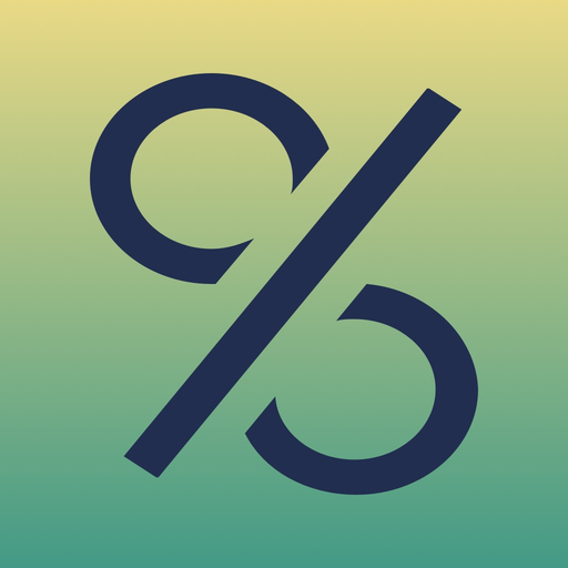Pcento: Guess the Percentage app icon