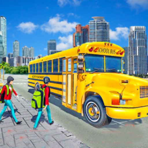 City School Bus Driving Games app icon