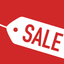 My Shop. Price tag captions icon