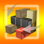 Unblock Red Brick. 3D Space icon