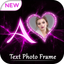 Lighting Text Photo Frame icon