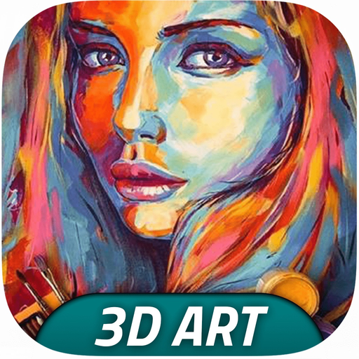 Oil Paint Art Photo Maker app icon