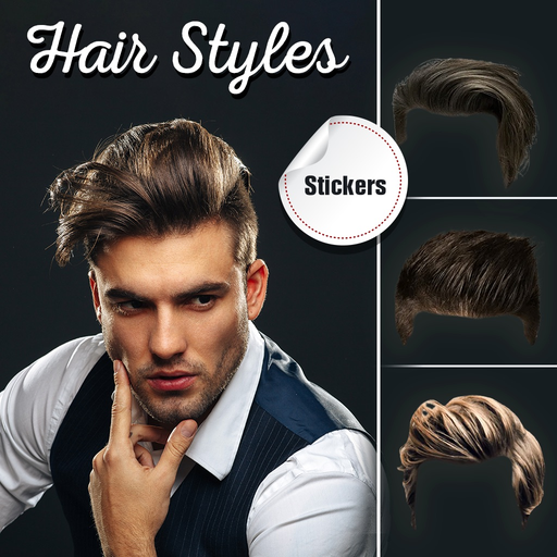 Hairstyle Stickers Emojis app icon