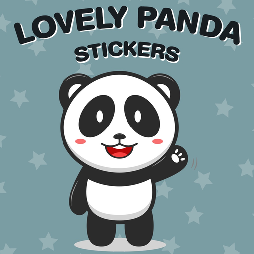 Lovely Panda Stickers & Emojis app icon