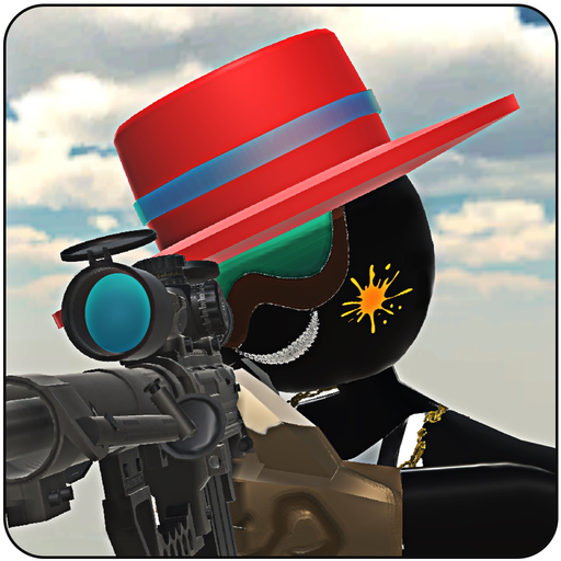 Stickman Paintball Arena Boom app icon