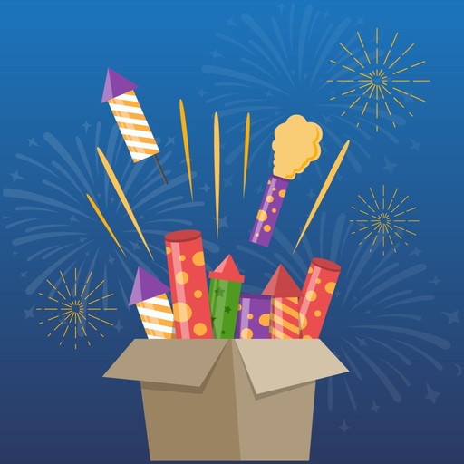 Fireworks Stickers! app icon