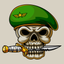 Skeleton Army Stickers icon