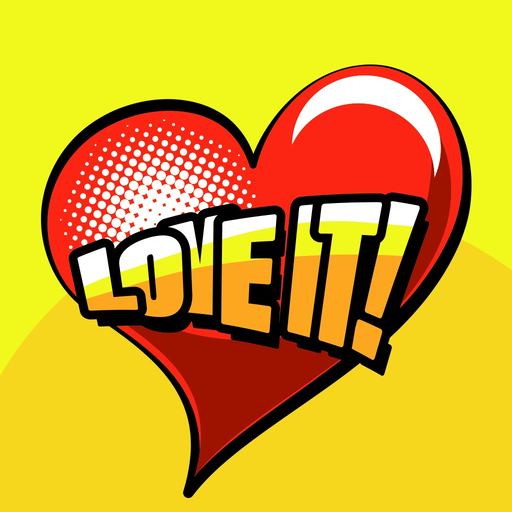 Comic Stickers Worldwide app icon