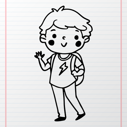 Hand Drawn Character app icon