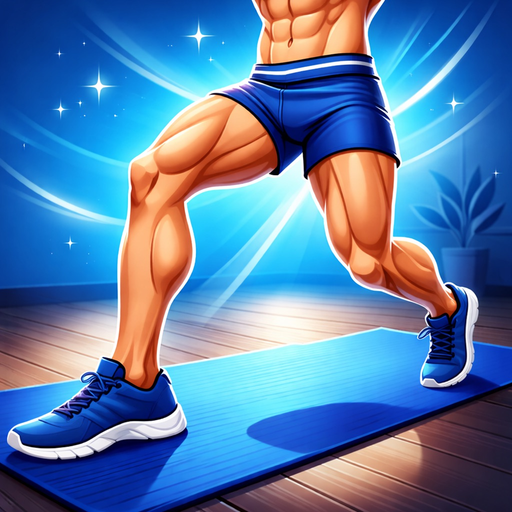 Legs Workout at Home app icon