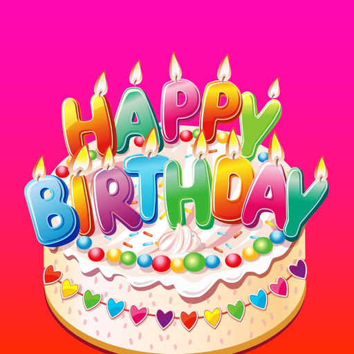 Happy Birthday Wish Stickers app icon