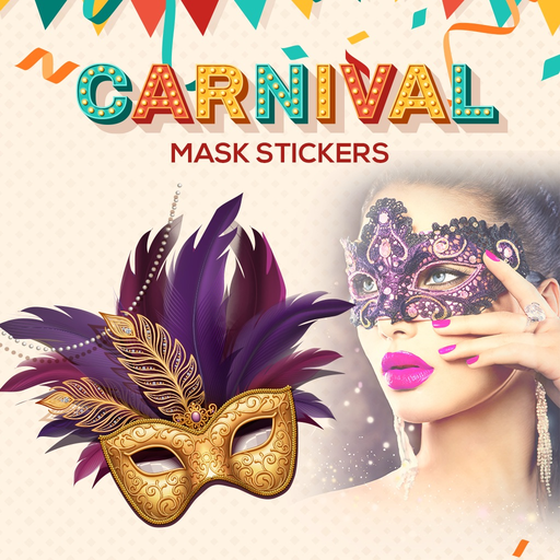 Carnival  Mask Stickers app icon