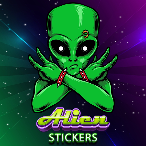 Aliens Stickers Pack app icon