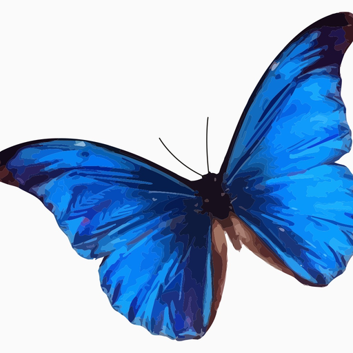 Butterflies. The stickers app icon