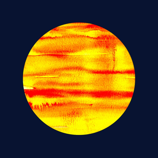 Abstracts Planetary Stickers app icon