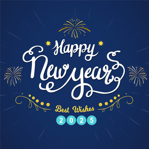 New Year 2025 app icon